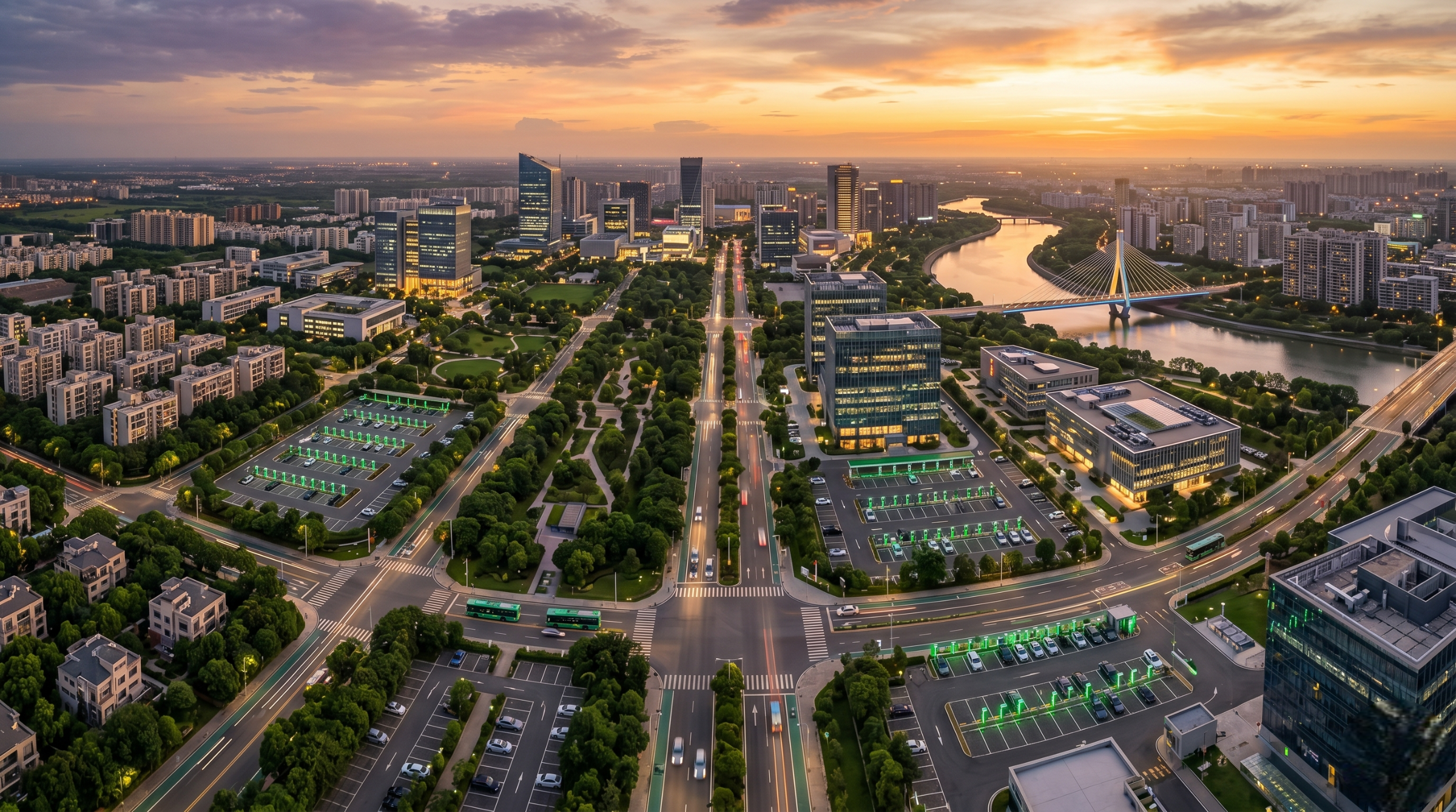 EV Charging for Smart Cities and Commercial Real Estate